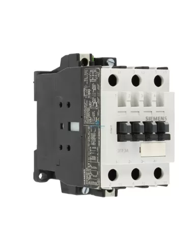 Contactor Siemens 3tf34000a 3 polos ac-3,15kw 400 sin cont aux dc-24v